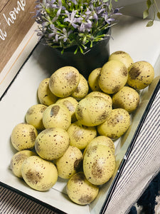 24 - 1 Inch Tan Speckled Eggs *