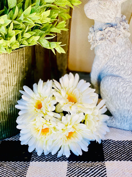 GERBERA DAISIES BUSH - 3 ASSORT COLORS