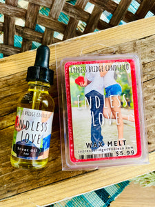ENDLESS LOVE (tp) Wax Melts, Oil or Duo