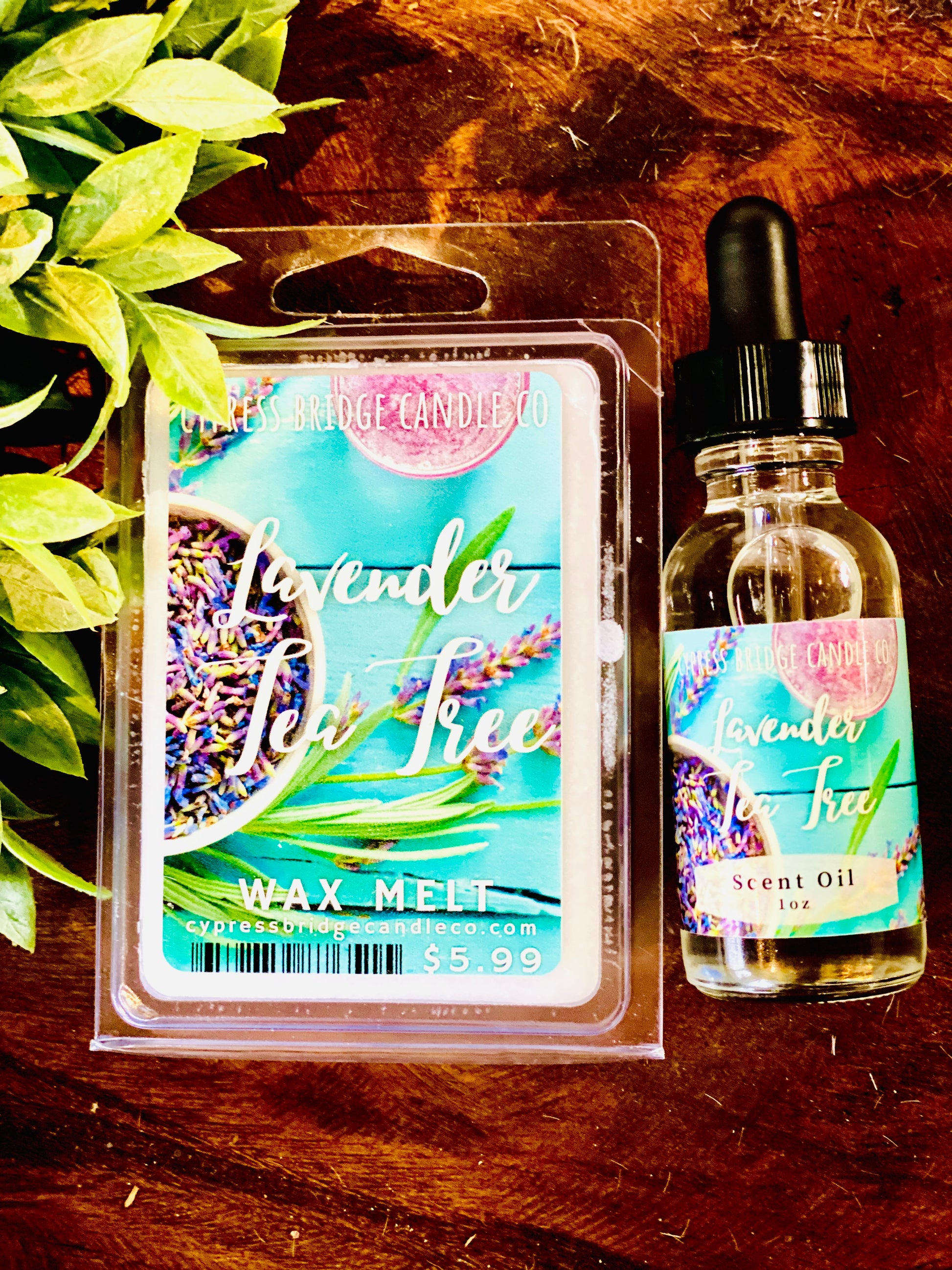 lavender and tea tree oil together LAVENDER TEA TREE Wax Melts, Oil or Duo – Cypress Bridge Candle Co