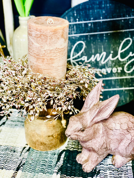Little Luna Leaves Candle Ring | 10"