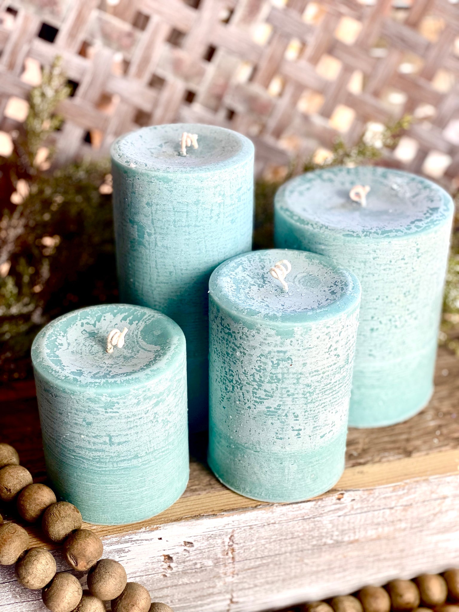 SWEATER WEATHER® (scented) Pillar Candles -  5 SIZES