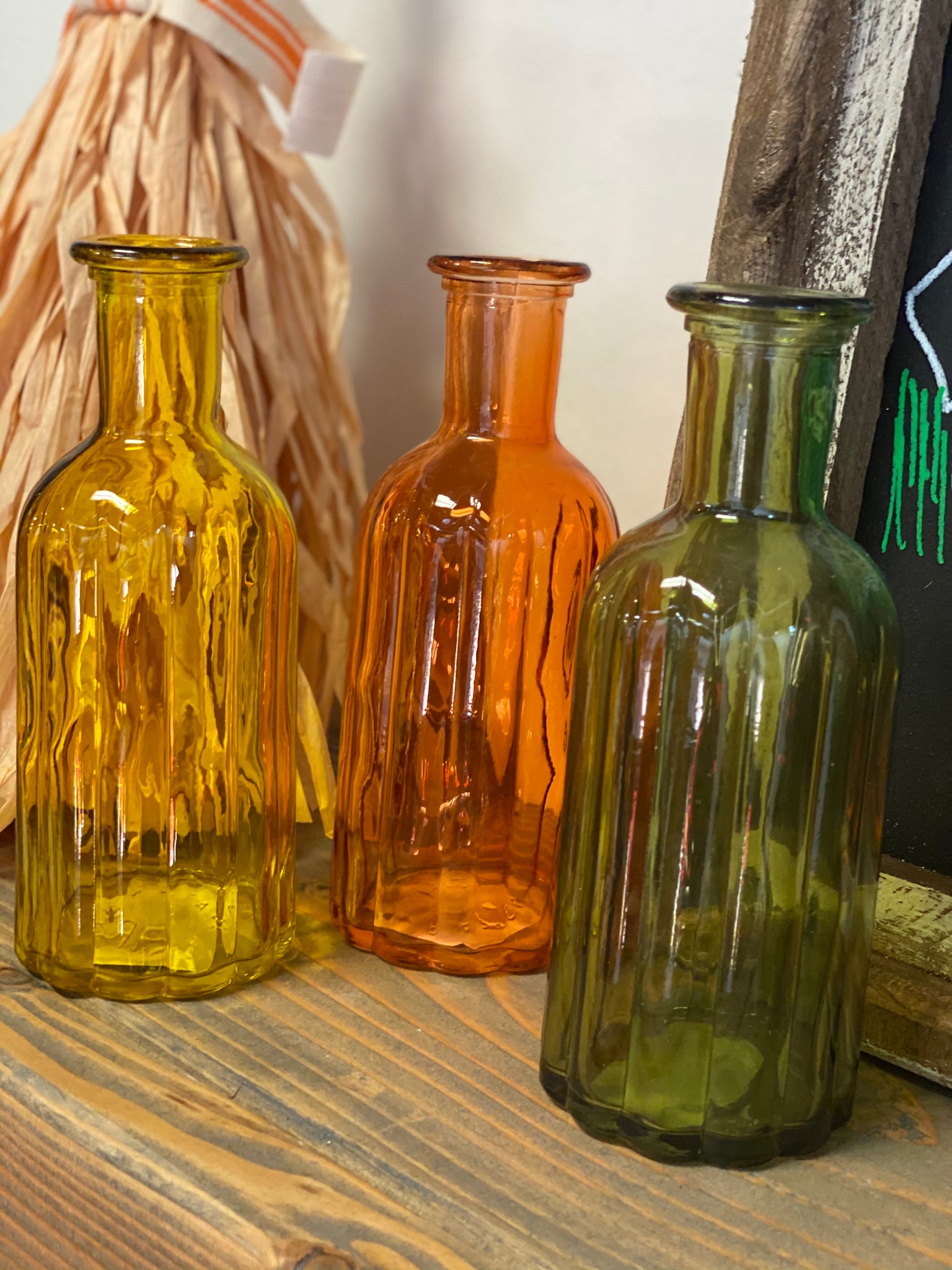 Glass Style Vase/Bottle