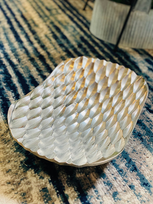 Nickle Oval Bowl/Tray