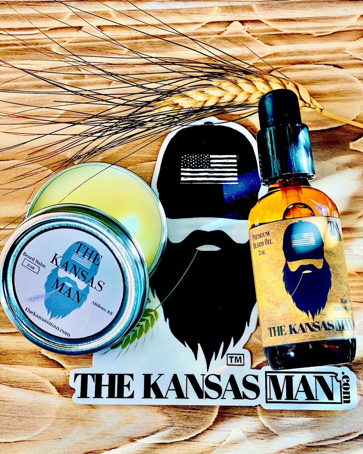 THE KANSAS MAN™ BEARD CARE