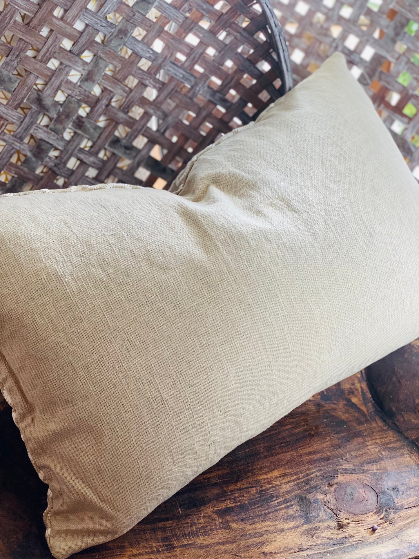 LUXURY LEAH FEATHER DOWN ACCENT PILLOW