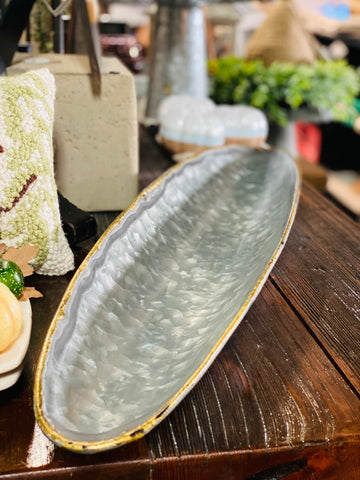 GALVANIZED BOAT TRAY 27"