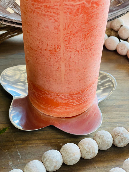 FLOWER PILLAR PLATE *