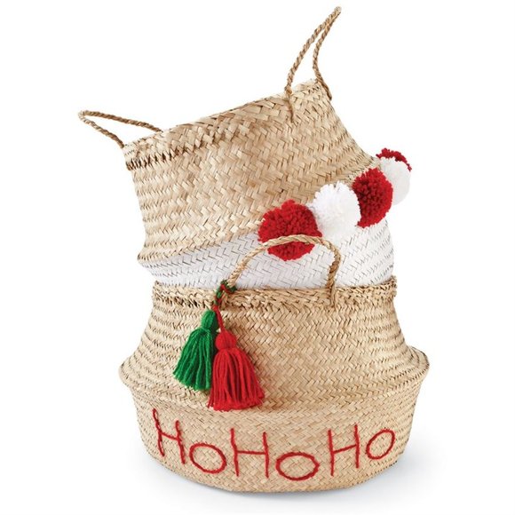 HOLIDAY COLLAPSIBLE BASKETS